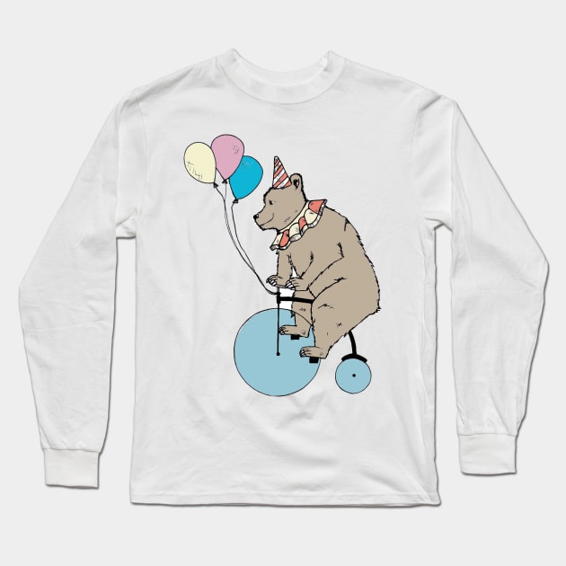 TeddyBear Long Sleeve T-Shirt by paucacahuate